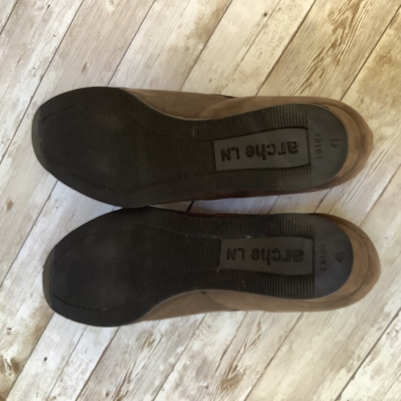 Arche Criss Cross Wedge Nubuck Slip-ons Shoes 41 Runs smaller - Picture 7 of 12